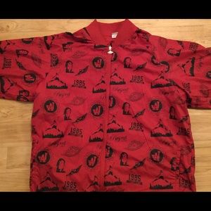 Vtg Reversible Jordan 1985 Flight club jacket sz L